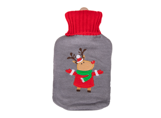 Termofor Hotsmas 1 l szary renifer