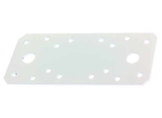 Łącznik płaski biały 133 x 55