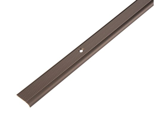 Listwa schodowa ALU brązowa 1000 x 23 x 6,3