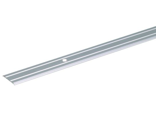 Listwa łączeniowa z podwójnym rowkiem ALU srebrna 900 x 25