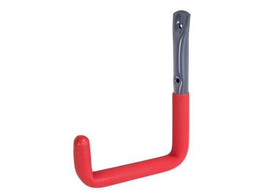 Hak ścienny wygięty szary 215 x 153 x 85