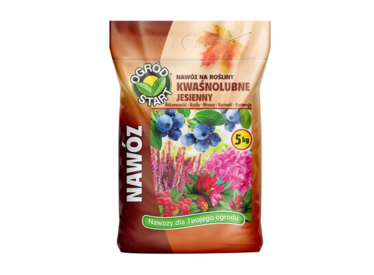 Nawóz na rośliny kwaśnolubne jesienny 5 kg