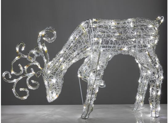 Renifer zewnętrzny 160 LED 86 cm