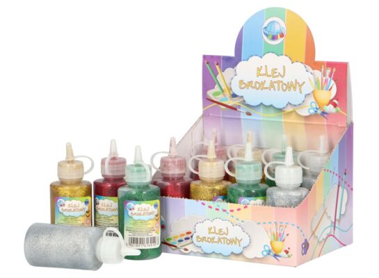 Klej brokatowy 60 g mix