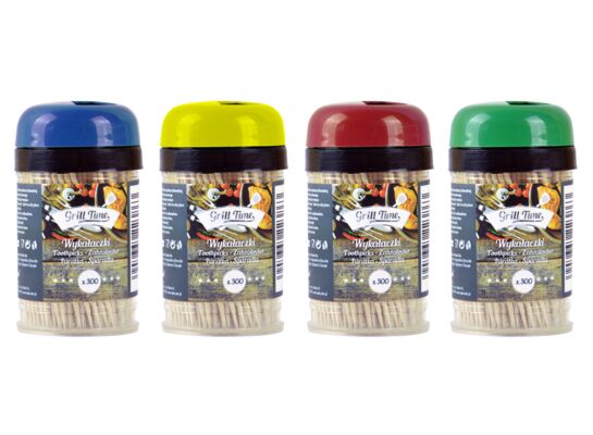 Wykałaczka w beczułce 300 sztuk lux