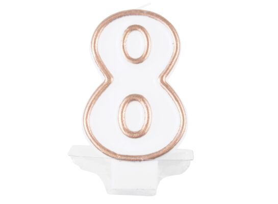 Świeczka cyferka nr 8