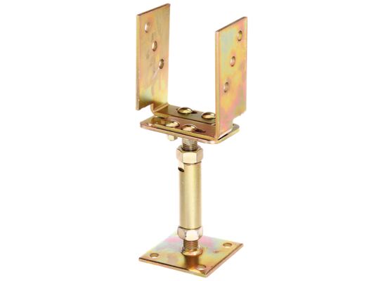 Wspornik słupa forma U stal gładka 71-161/5