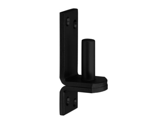 Skobel do przykręcenia czarny ⌀16/115 x 40,D1