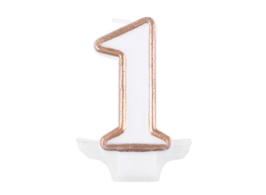 Świeczka cyferka nr 1