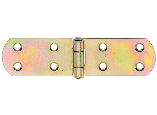 Zawias skrzyniowy pasywacja żółta 135 x 35 x 2