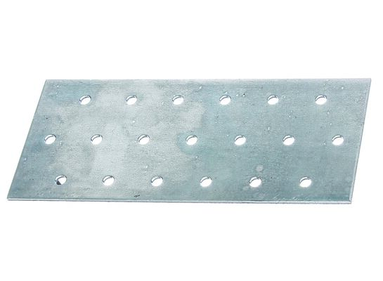 Płytka perforowana ocynk 140 x 60