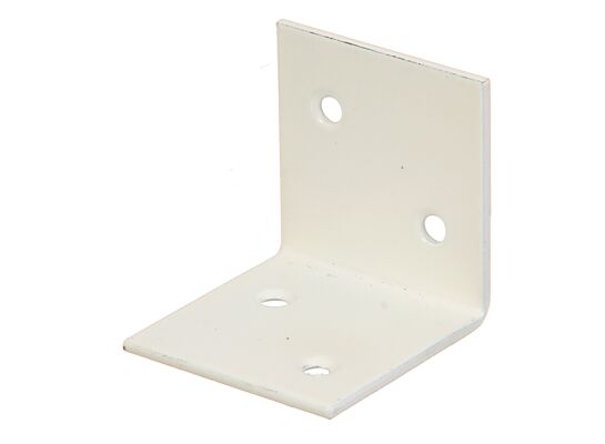 Kątownik szeroki biały 40 x 40 x 40