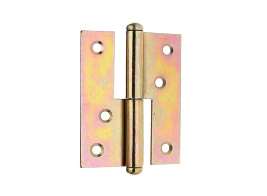 Zawias wyciągany prawy ocynk 80 x 65