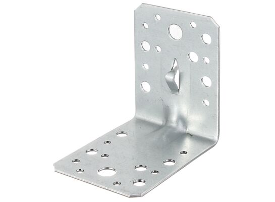 Łącznik kątowy z kolcem 90 x 90 x 65