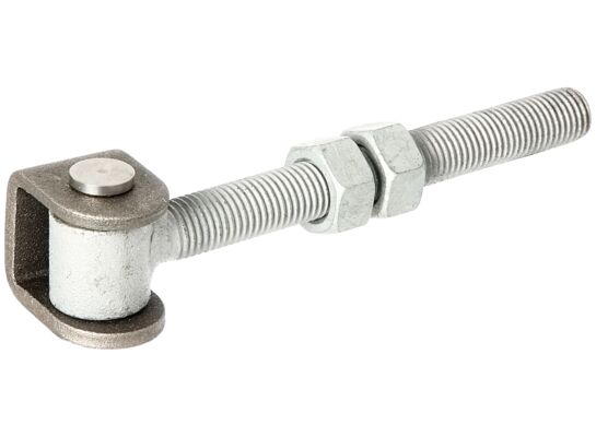 Zawias do bram z nakrętkami M16