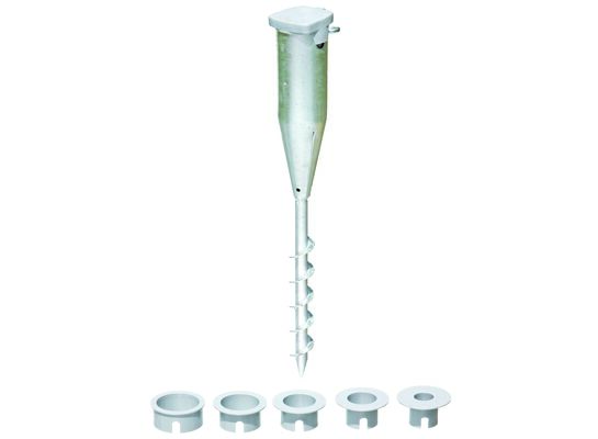 Tuleja ziemna wkręcana ocynk 25-65⌀ mm