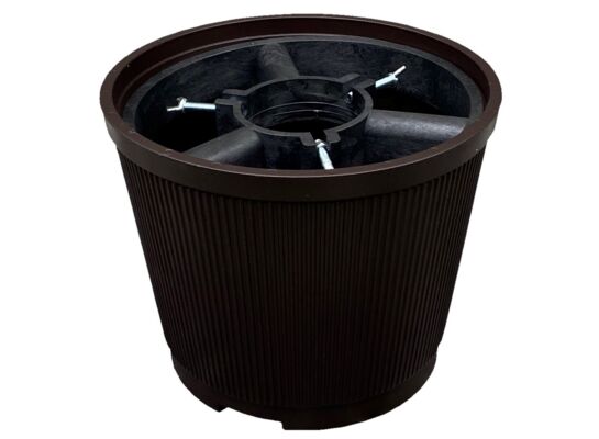 Stojak choinkowy 10 l 25 x 31 x 10,5 cm brązowy