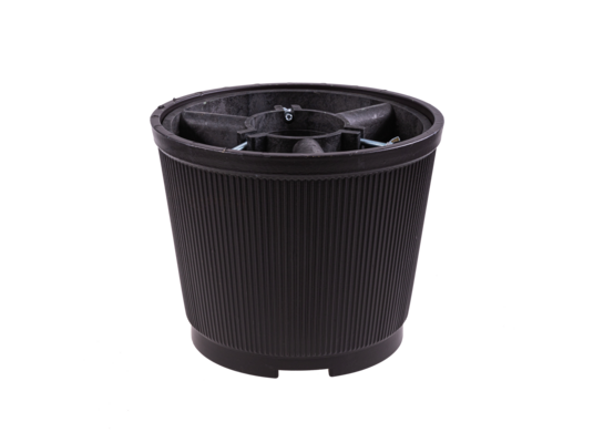 Stojak choinkowy duży 10 l 31 x 25 cm grafitowy