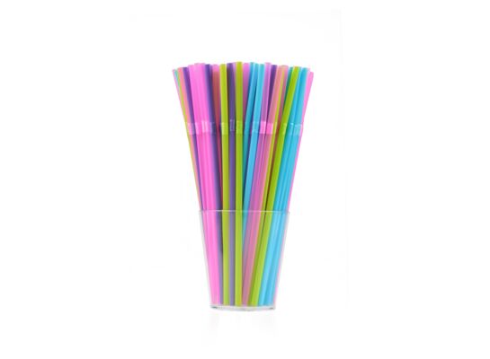 Słomka łamana Fashion 40 sztuk 27 cm mix