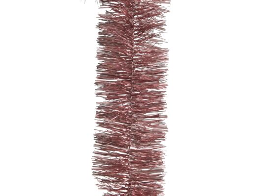 Łańcuch choinkowy z lamety różowy 270 cm