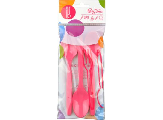 Łyżka plastikowa w soczystym kolorze