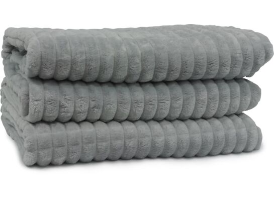 Koc Suleo 150 x 200 cm jasnoszary