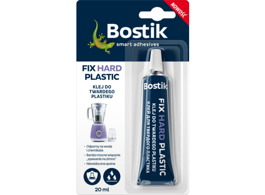 Klej do twardego plastiku FIX HARD PLASTIC 20 ml BOSTIK