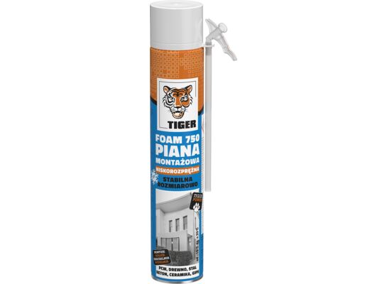 Piana montażowa zimowa Tiger Foam 750 -10°C