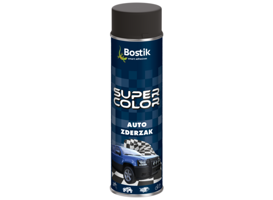 Lakier akrylowy do zderzaków czarny 500 ml Bostik