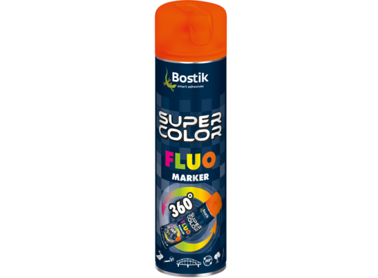 Lakier do znaczników Fluo Marker 360⁰ 400 ml pomarańczowy Bostik