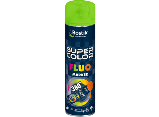 Lakier do znaczników Fluo Marker 360⁰ 400 ml zielony Bostik