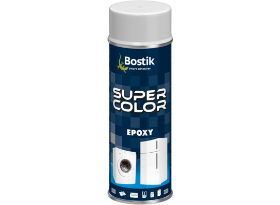 Lakier w aerozolu epoksydowy 400 ml biały Bostik