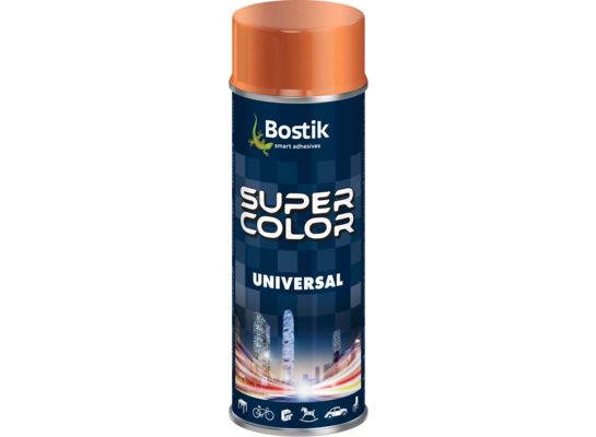 Lakier w aerozolu uniwersalny 400 ml miedziowy Bostik
