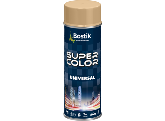 Lakier w aerozolu uniwersalny 400 ml beżowy Bostik