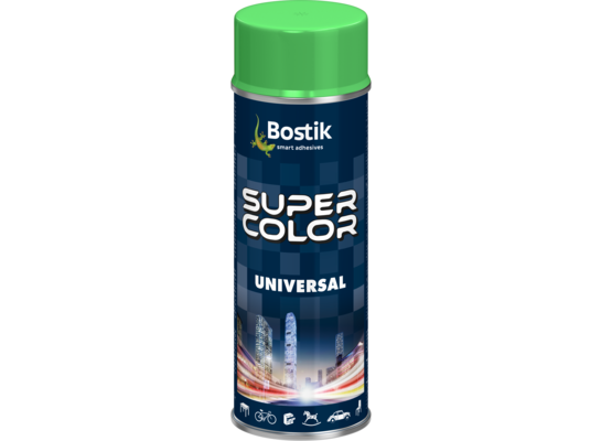 Lakier w aerozolu uniwersalny 400 ml jasnozielony Bostik