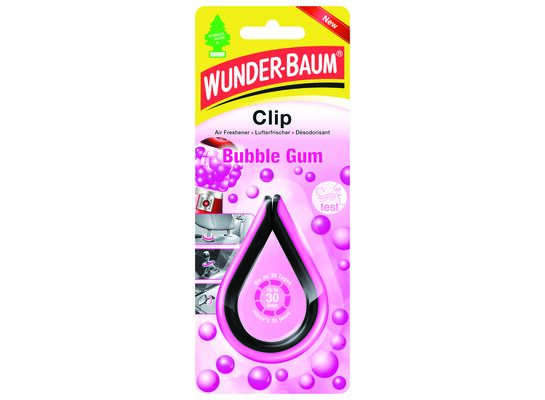 Zapach samochodowy Clip Guma Balonowa WUNDER-BAUM