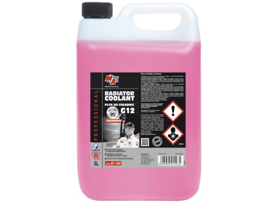Płyn do chłodnic samochodowych czerwony G12 5 l MA PROFESSIONAL