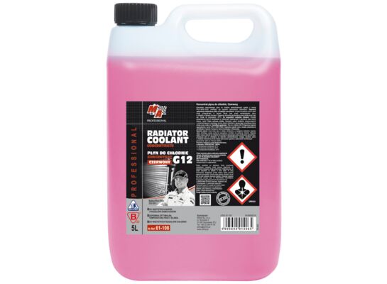 Płyn do chłodnic samochodowych koncentrat czerwony G12 5 l MA PROFESSIONAL