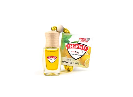 Zapach samochodowy Insenti Wood - Lemon & Mint 8 ml MOJE AUTO