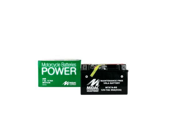 Akumulator motocyklowy MTX7A-BS 7 Ah /90 A/ L MIDAC