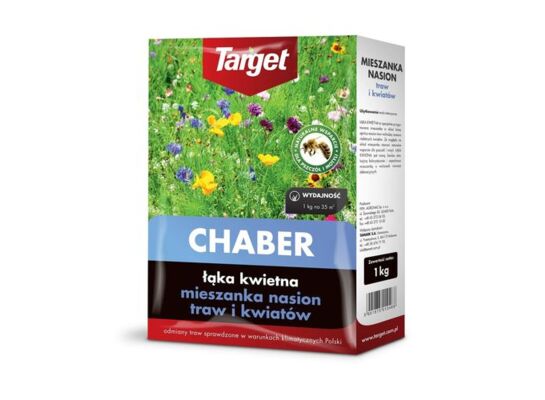 Nasiona traw i kwiatów CHABER łąka kwietna 1 kg