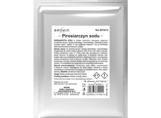 Pirosiarczyn sodu 100 g