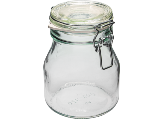 Słoik 790 ml Comfort okrągły zamykany hermetycznie
