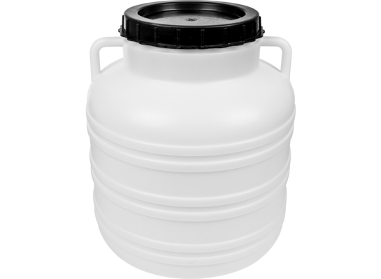Beczka Kiszonka biała, uchwyty 40 l