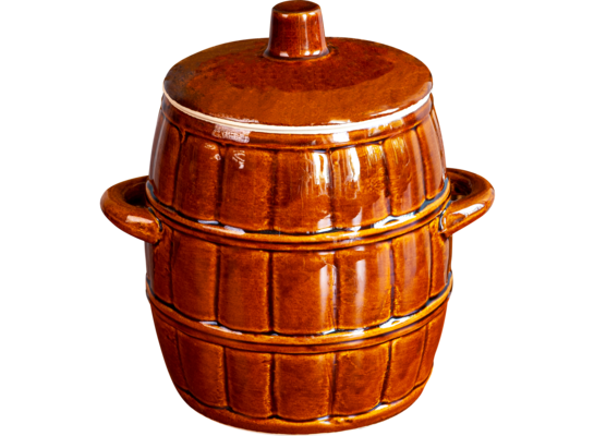 Kamionka beczka z pokrywą 4,5 l