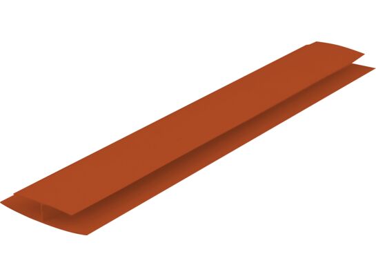 Listwa H ceglasta 3 mb