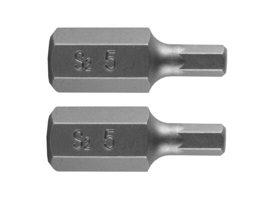 Końcówka Hex 5 x 30 mm S2 x 2 szt.