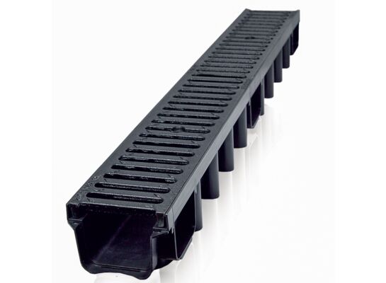 Kanał z kratą żeliwną system 1000 x 98 B125 100 x 13,1 x 9,8 cm MAXPOL