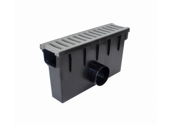 Studzienka zbiorcza krata PVC system 1000 x 98 A15 50 x 13,1 x 28 cm MAXPOL