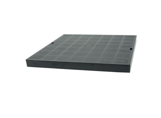 Pokrywa 300 x 300 PVC A15 grafit 28,8 x 28,8 x 2 cm MAXPOL